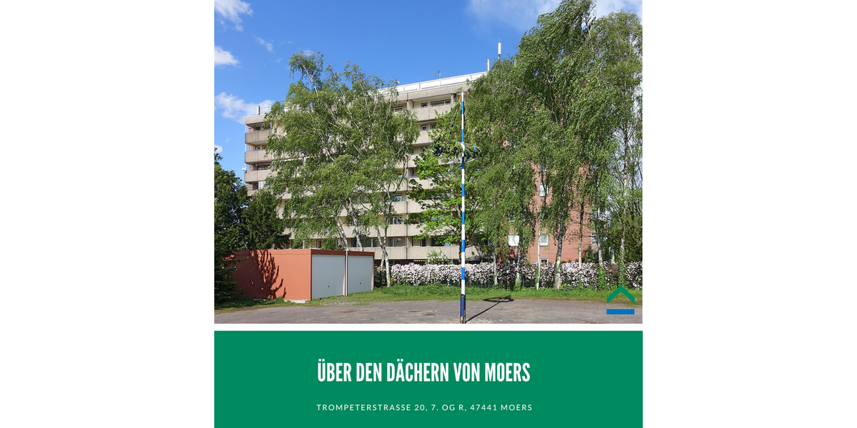 Etagenwohnung Moers - 1.5 Zimmer, 51 m&sup2;, 254&euro; | Angebot:26503186