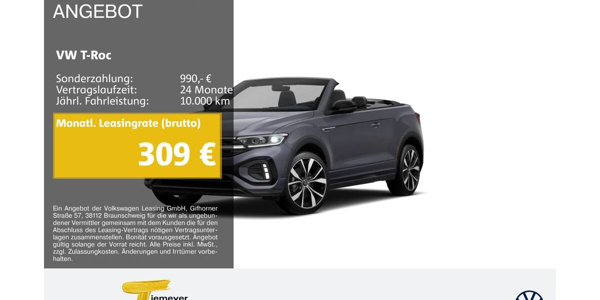 VW T-Roc 22.290 km 32.490 &euro; Duisburg 47059