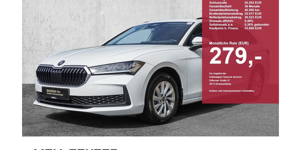 Skoda Superb 20.486 km 33.690 &euro; Düsseldorf 40474