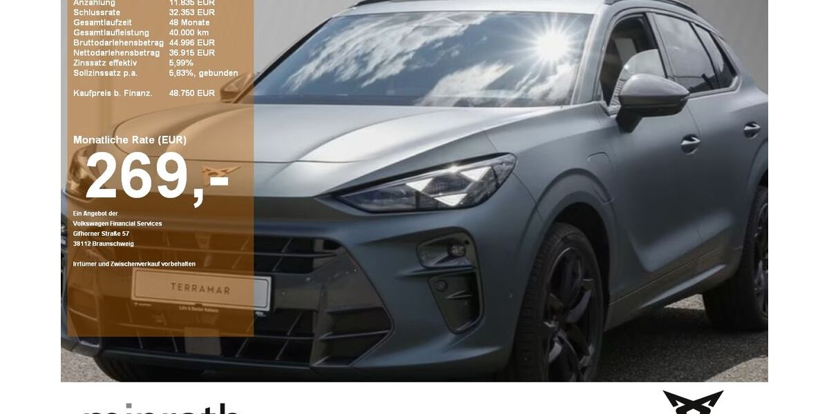 Cupra Terramar 11.990 km 47.600 &euro; Moers-Hülsdonk 47441
