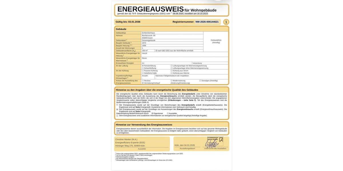 Reihenendhaus Essen Schonnebeck - 5 Zimmer, 145 m&sup2;, 419.000&euro; | Angebot:25749968