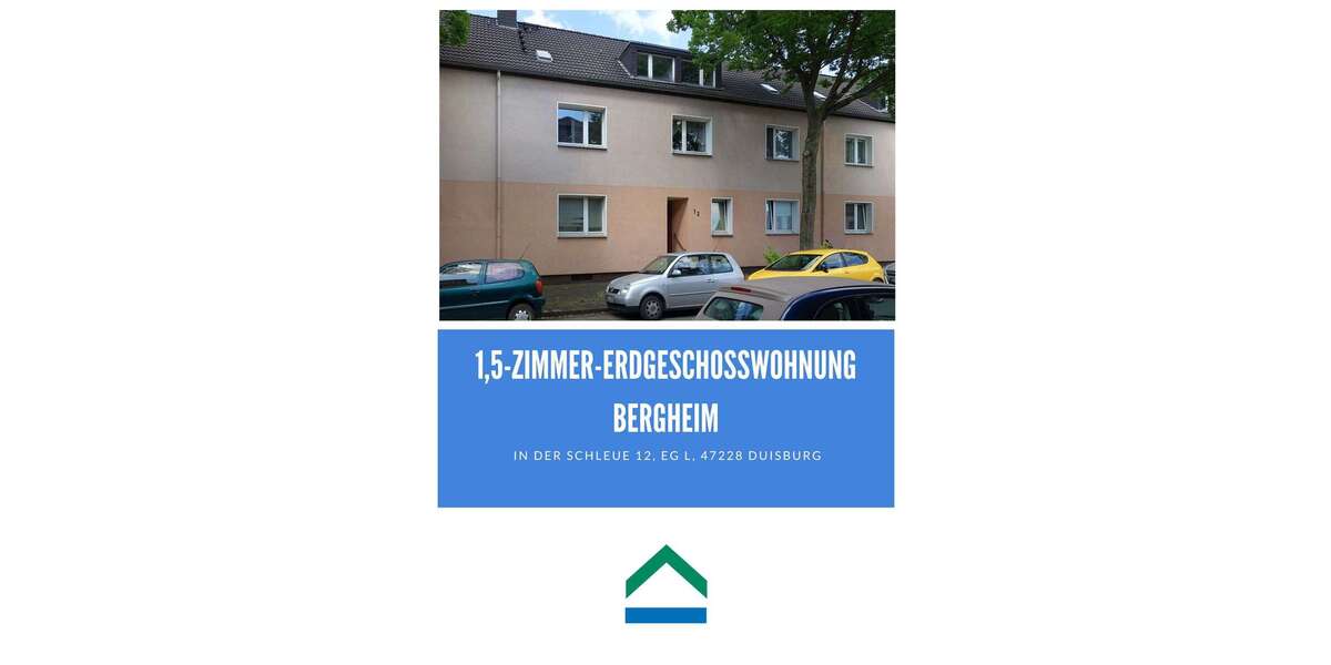 Etagenwohnung Duisburg Oestrum - 1.5 Zimmer, 43 m&sup2;, 282&euro; | Angebot:25793141
