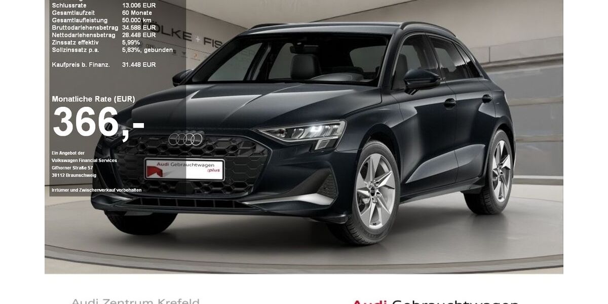 Audi A3 10.229 km 31.448 &euro; Krefeld 47805