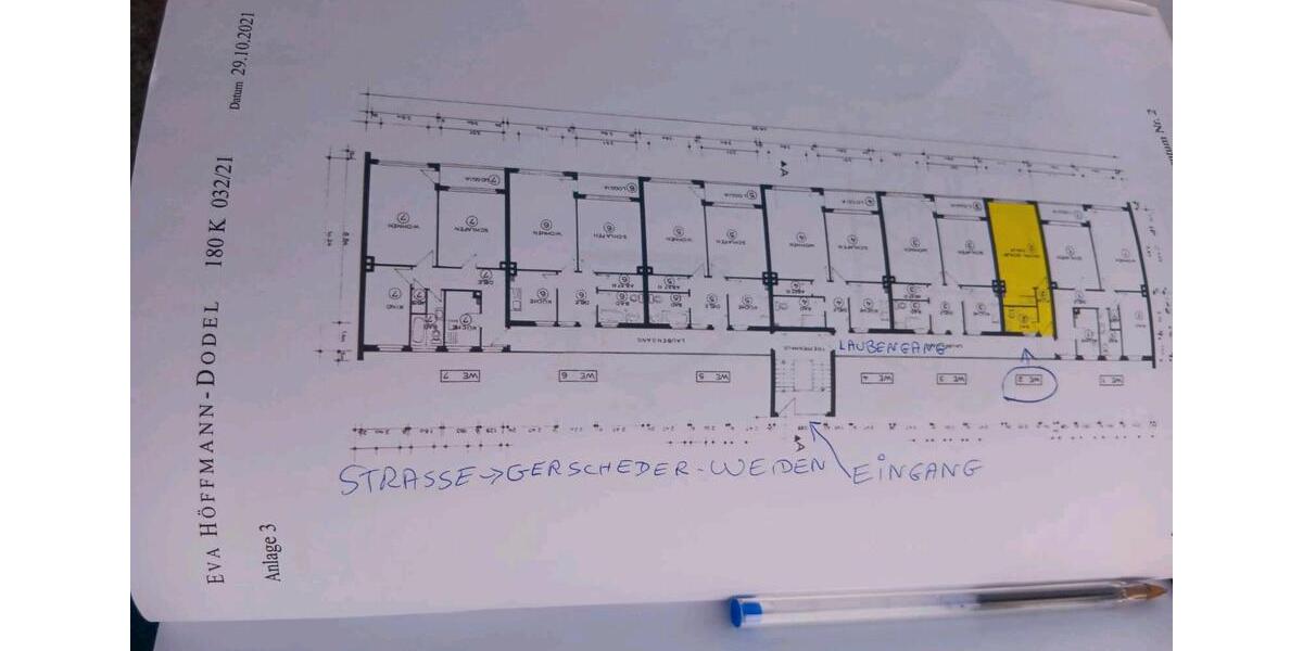 Hochparterre Essen Stadtbezirk IV - 1.5 Zimmer, 28 m&sup2;, 93.000&euro; | Angebot:25923867