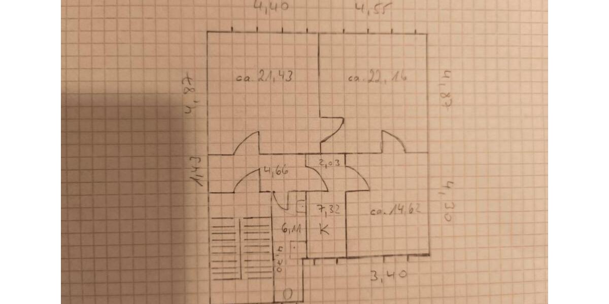 Etagenwohnung Wuppertal Gemarkung Elberfeld - 3 Zimmer, 75 m&sup2;, 600&euro; | Angebot:24407599
