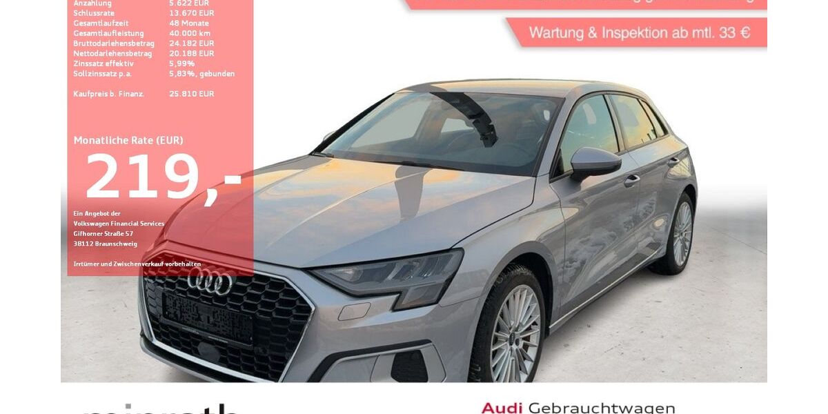 Audi A3 11.723 km 24.060 &euro; Moers-Hülsdonk 47441