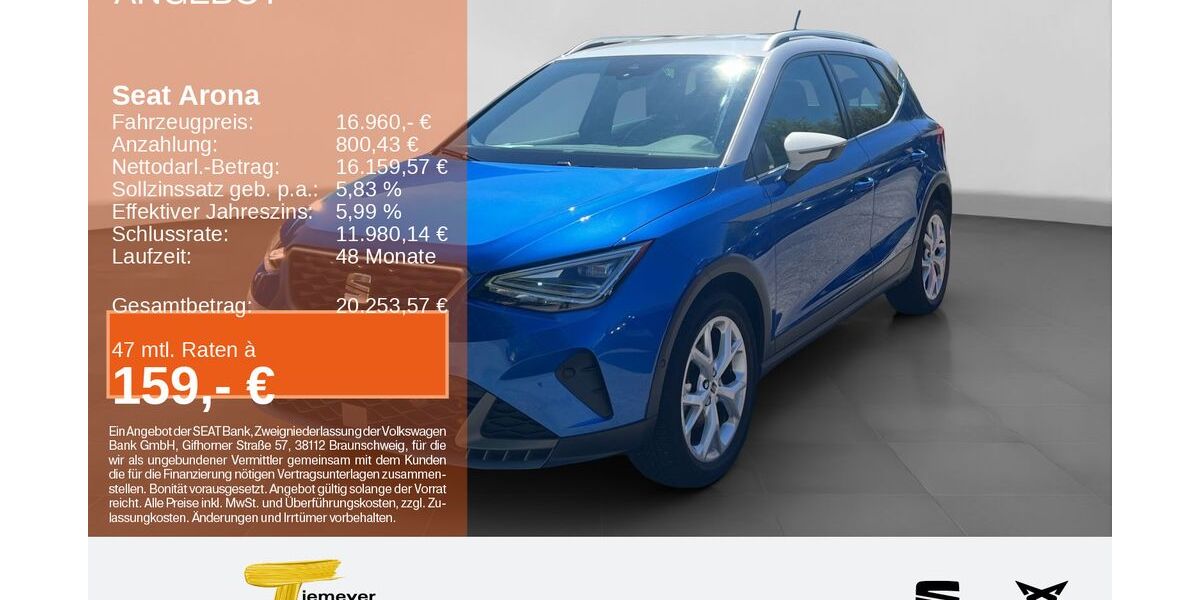 Seat Arona 21.267 km 16.960 &euro; Gelsenkirchen OT Beckhausen 45899