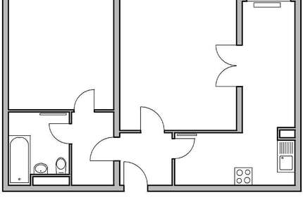 Wohnung Ratingen West - 2 Zimmer, 65 m&sup2;, 709&euro; | Angebot:26492331