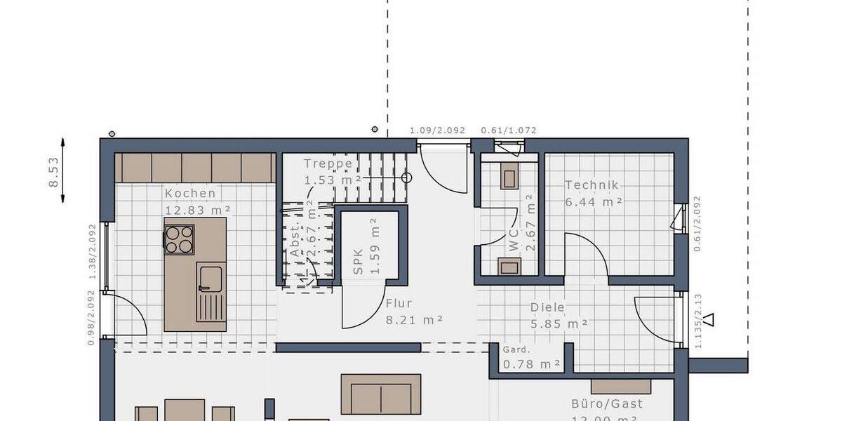 Einfamilienhaus Kaarst Kaarst-Ost - 5 Zimmer, 171 m&sup2;, 749.000&euro; | Angebot:26486859