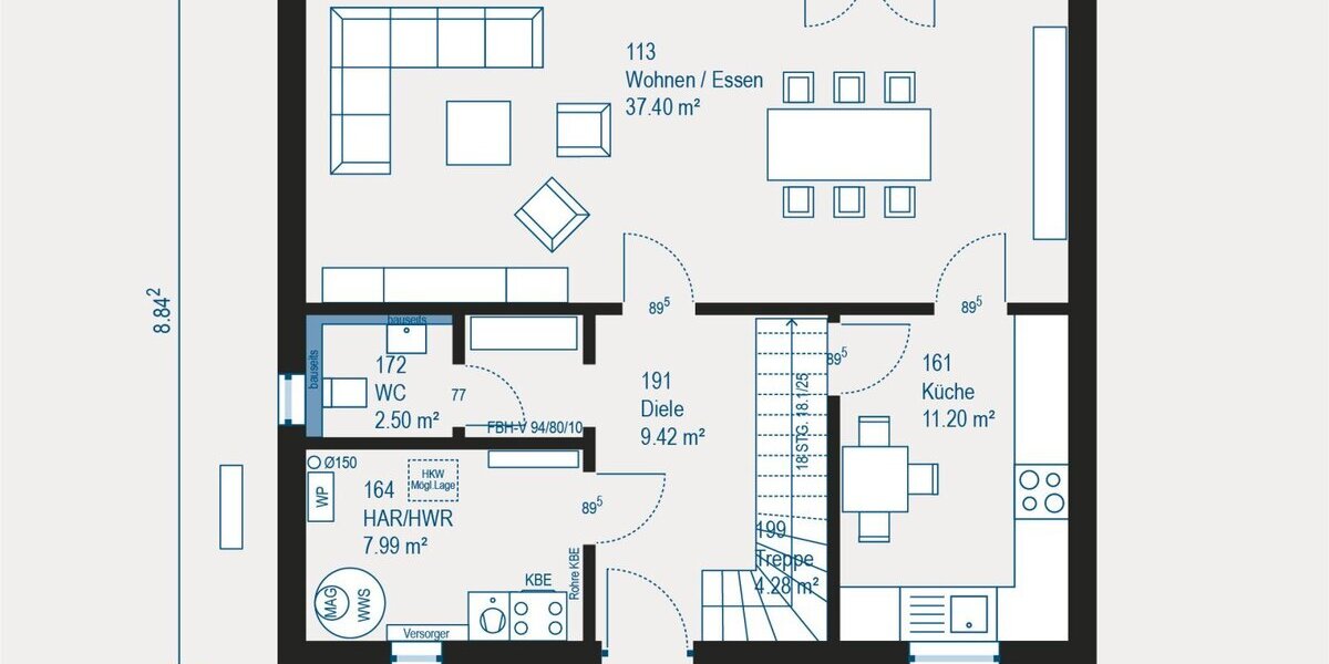 Flexibel gestalten - Ihr Einfamilienhausprojekt in Wuppertal nach Maß - Einfamilienhaus Remscheid Reinshagen | Angebot:27493119