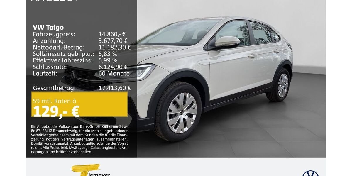 VW Taigo 76.050 km 14.860 &euro; Duisburg 47059