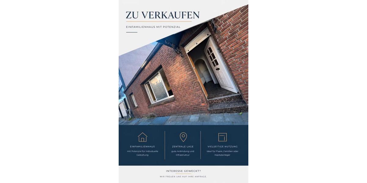 Einfamilienhaus Duisburg Mittelmeiderich - 3.5 Zimmer, 192 m&sup2;, 325.000&euro; | Angebot:27200480