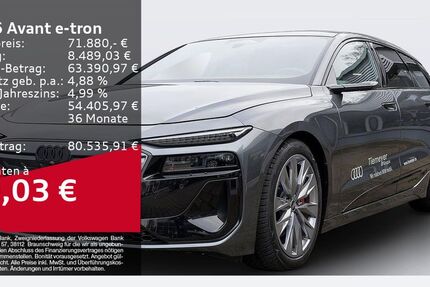 Audi A6 e-tron 12.990 km 71.880 &euro; Oberhausen 46047