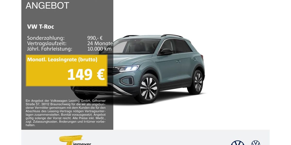 VW T-Roc 19.947 km 22.250 &euro; Gelsenkirchen 45888