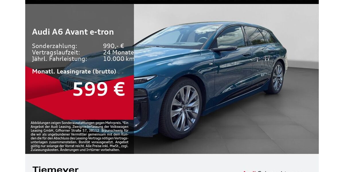 Audi A6 e-tron 11.563 km 66.220 &euro; Gelsenkirchen 45894