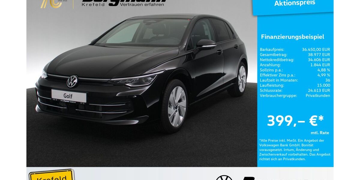 VW Golf 3.500 km 36.450 &euro; Krefeld 47803