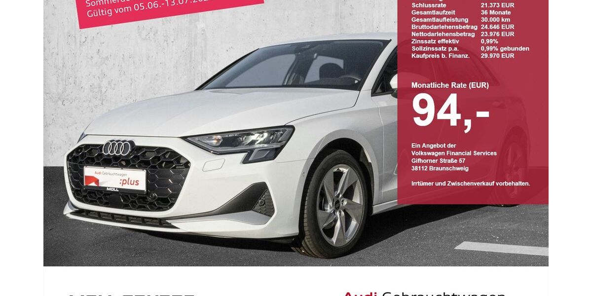 Audi A3 25.390 km 29.440 &euro; Düsseldorf 40474