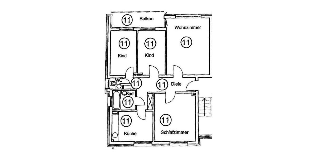 Erdgeschoßwohnung Mülheim an der Ruhr Rechtsruhr-Nord - 4 Zimmer, 85 m&sup2;, 650&euro; | Angebot:26448001