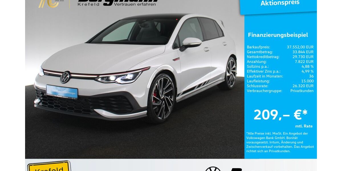 VW Golf 13.909 km 37.552 &euro; Krefeld 47803