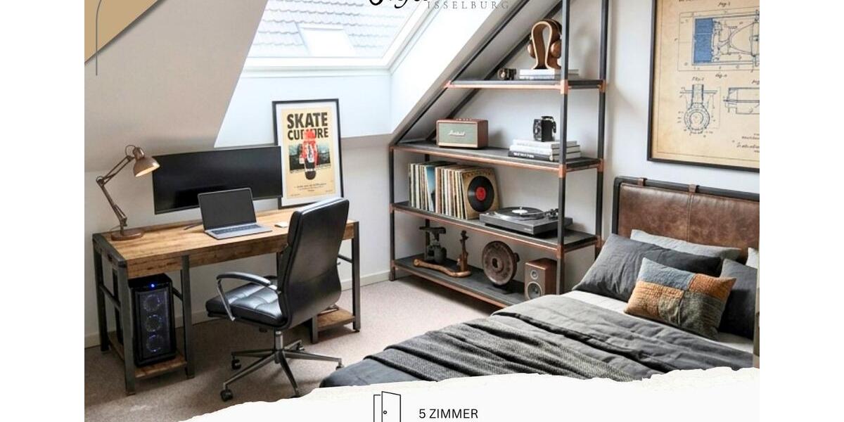 Maisonettenwohnung Moers Rheinkamp - 5 Zimmer, 120 m&sup2;, 1.650&euro; | Angebot:26135100