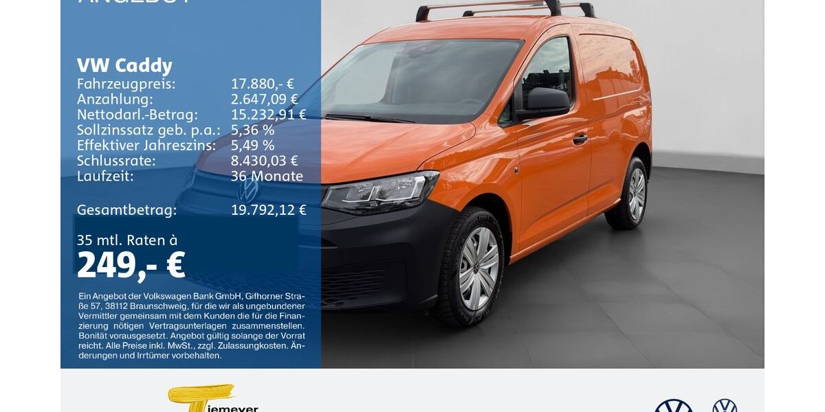 VW Caddy 52.711 km 17.880 &euro; Gelsenkirchen 45888