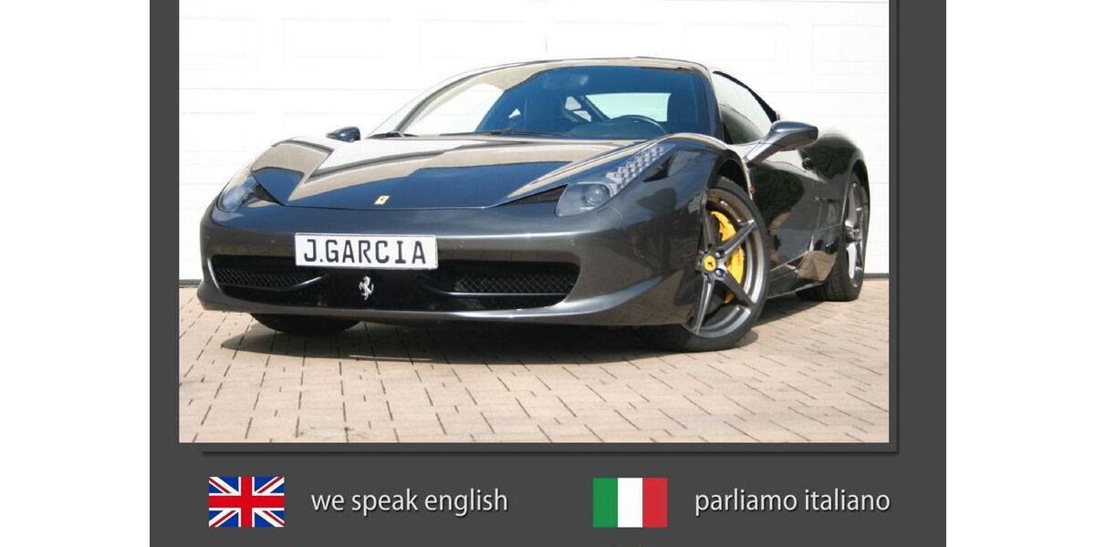 Ferrari 458 53.000 km 169.990 &euro; Duisburg 47259