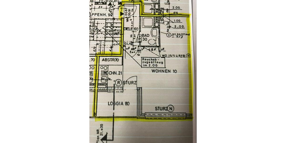 Etagenwohnung Neuss Erfttal - 1 Zimmer, 33 m&sup2;, 530&euro; | Angebot:24565050