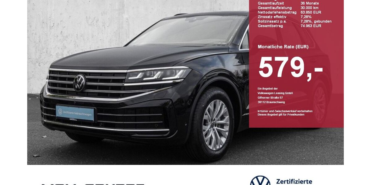 VW Touareg 17.107 km 61.970 &euro; Düsseldorf 40549