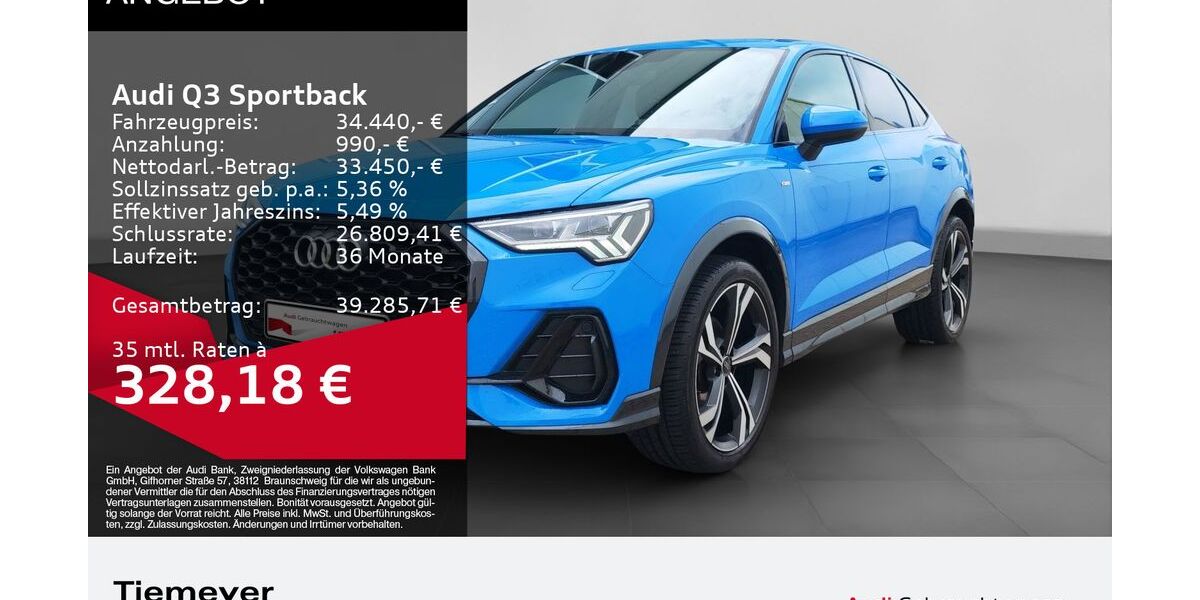 Audi Q3 44.886 km 34.440 &euro; Remscheid 42897