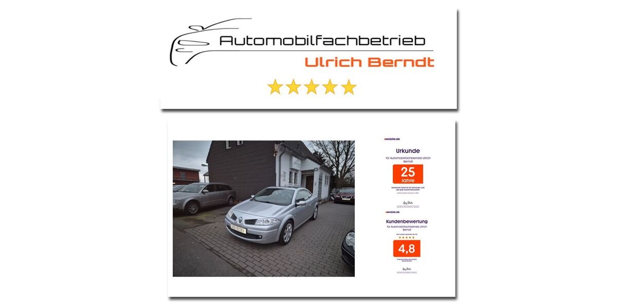 Renault Megane 79.856 km 5.450 &euro; Essen 45307