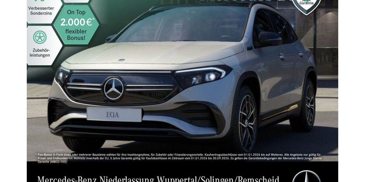 Mercedes-Benz EQA 79.843 km 29.890 &euro; Wuppertal 42115