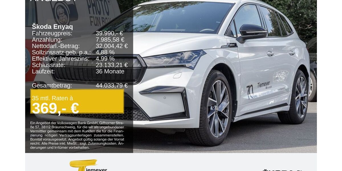 Skoda Enyaq 29.999 km 39.990 &euro; Remscheid 42857
