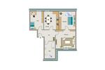Dachgeschoßwohnung Duisburg Hamborn - 3.5 Zimmer, 69 m&sup2;, 365&euro; | Angebot:26433788