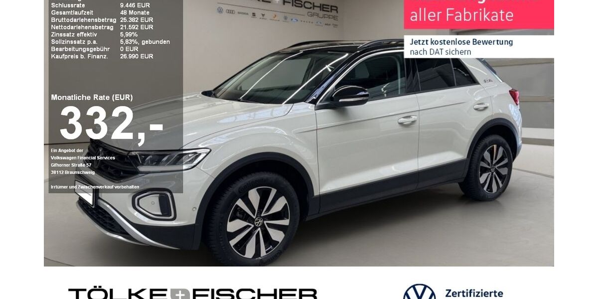VW T-Roc 6.315 km 24.889 &euro; Krefeld 47805