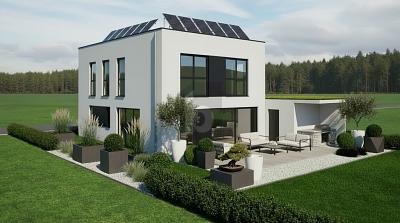 NEUBAU - FREISTEHEND, MASSIV UND MODERN - KFW 40 - Haus Essen Stadtbezirk VII | Angebot:26952136