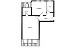 Dachgeschoßwohnung Essen Stadtbezirk III - 2 Zimmer, 58 m&sup2;, 436&euro; | Angebot:24772905