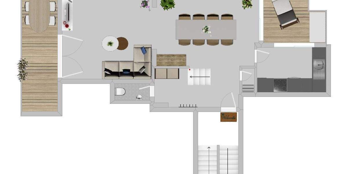 Etagenwohnung Essen Bredeney - 4 Zimmer, 154 m&sup2;, 750.000&euro; | Angebot:25696393