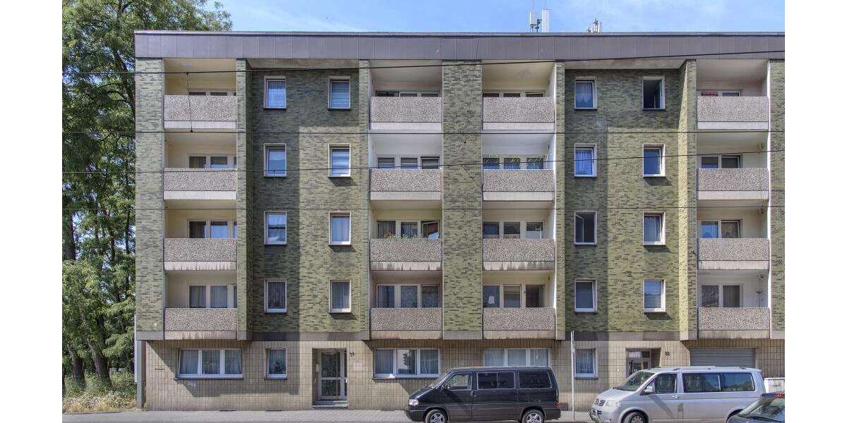 Etagenwohnung Duisburg Marxloh - 1 Zimmer, 43 m&sup2;, 214&euro; | Angebot:25940557