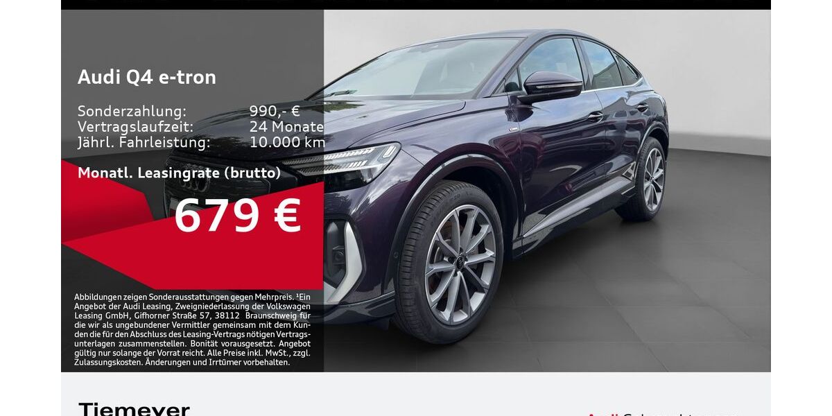 Audi Q4 e-tron 12.822 km 43.110 &euro; Gelsenkirchen 45894