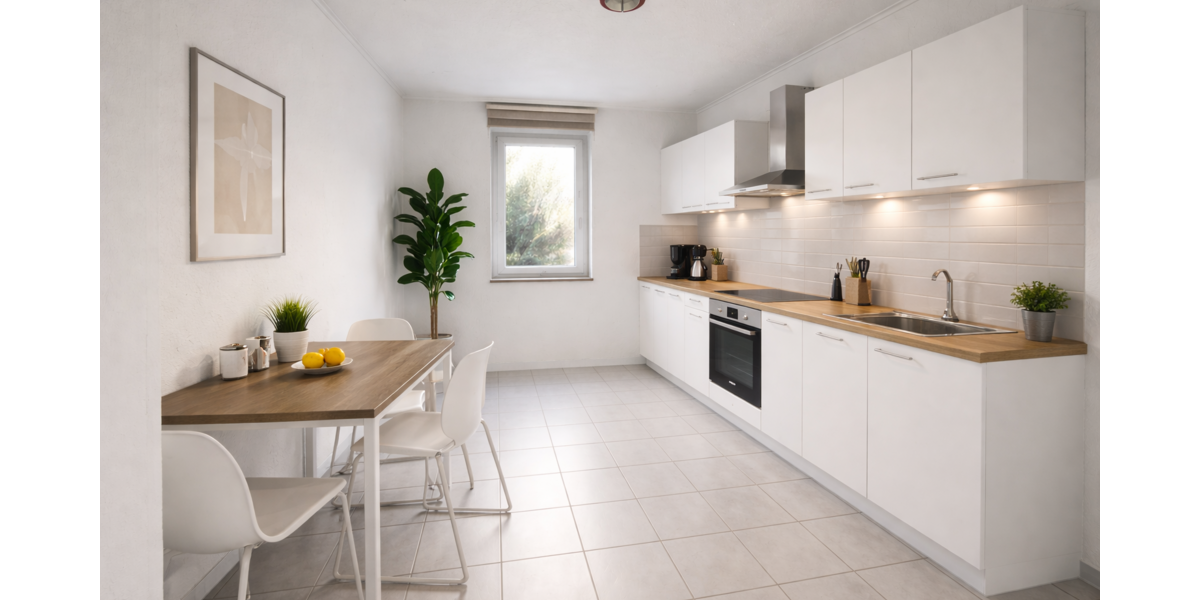 Etagenwohnung Krefeld Cracau - 2 Zimmer, 63 m&sup2;, 515&euro; | Angebot:26581393
