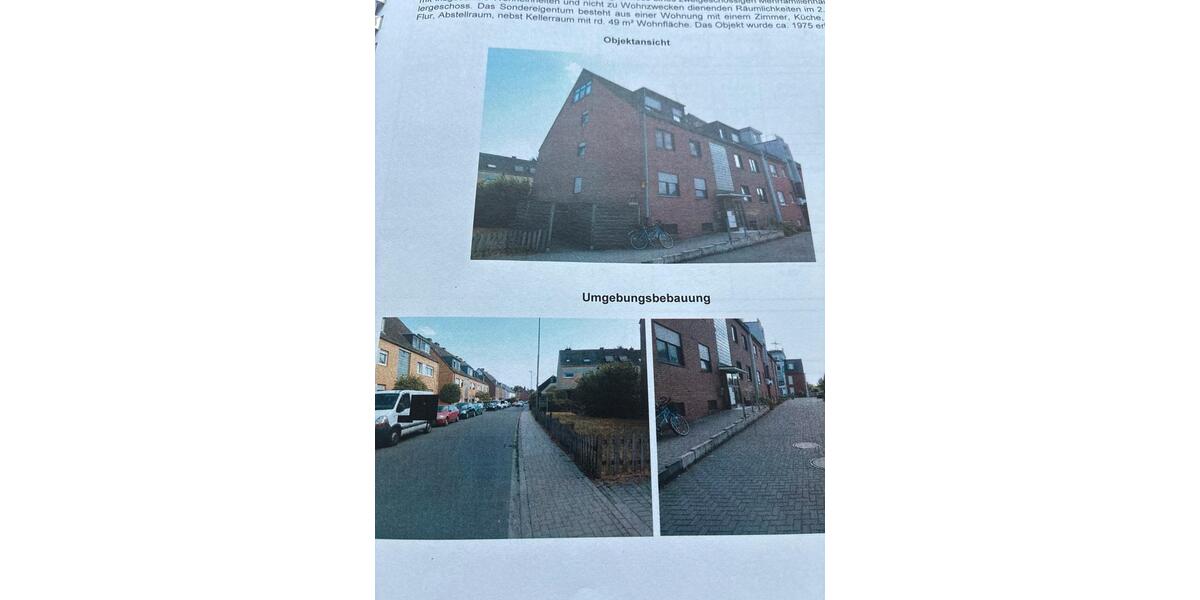 Etagenwohnung Neuss - 1 Zimmer, 52 m&sup2;, 165.000&euro; | Angebot:26958684