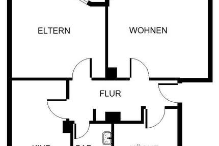 Wohnung Gelsenkirchen Hassel - 3 Zimmer, 67 m&sup2;, 489&euro; | Angebot:27550713