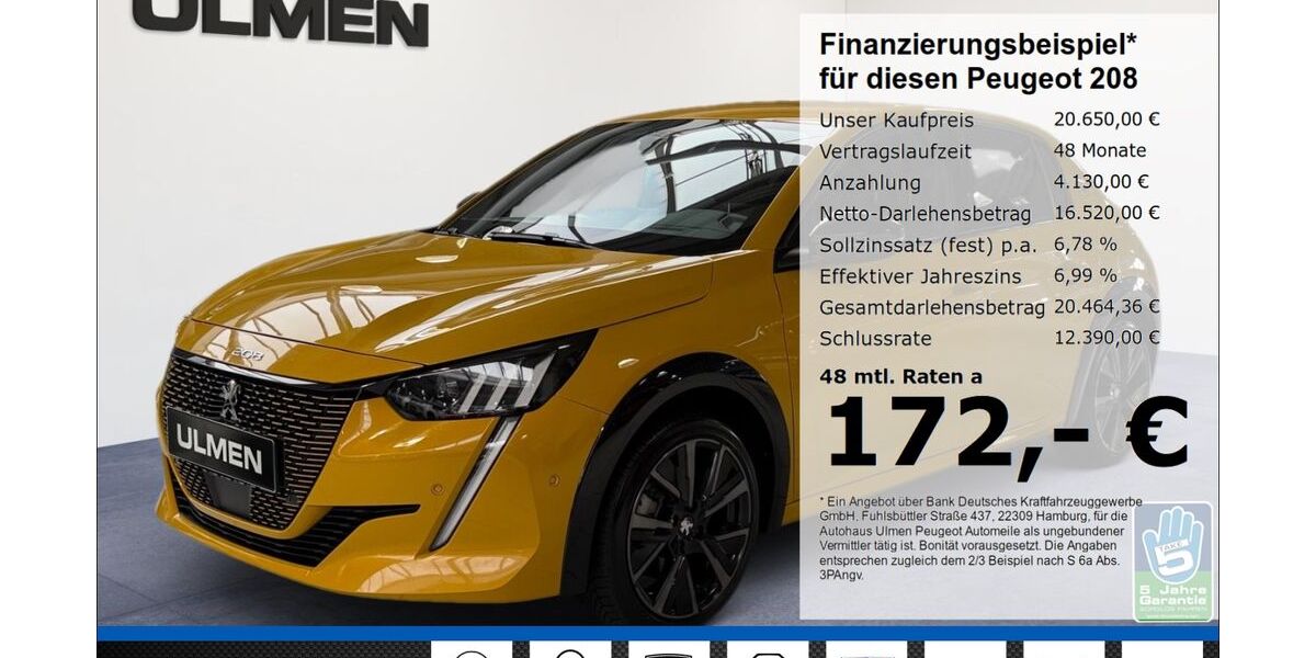 Peugeot 208 30.367 km 20.650 &euro; Düsseldorf 40233