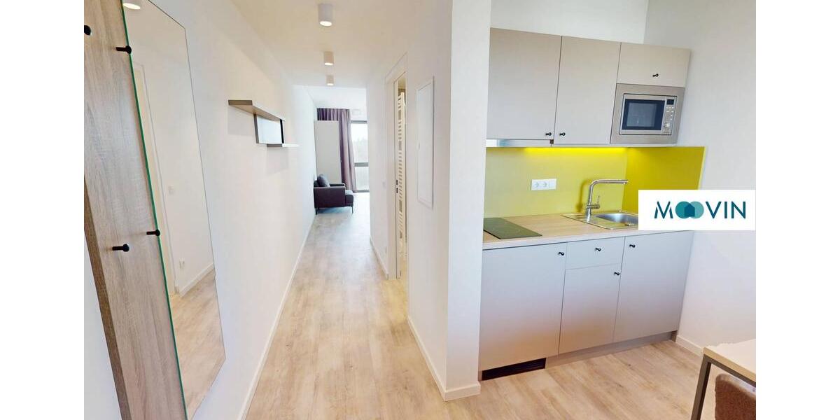 Etagenwohnung Düsseldorf Stadtbezirk 3 - 1 Zimmer, 28 m&sup2;, 685&euro; | Angebot:19541065