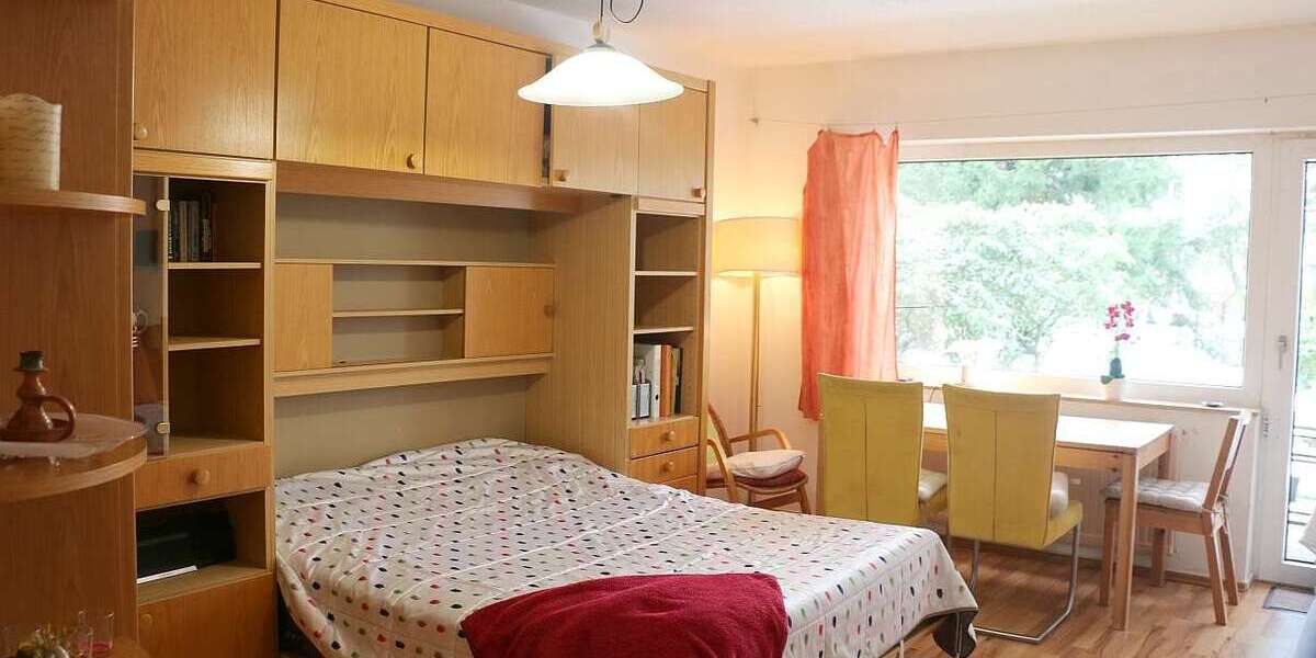 Etagenwohnung Essen Südviertel - 1 Zimmer, 43 m&sup2;, 900&euro; | Angebot:22335177