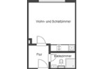 Dachgeschoßwohnung Langenfeld (Rheinland) - 1 Zimmer, 21 m&sup2;, 82.500&euro; | Angebot:27197355