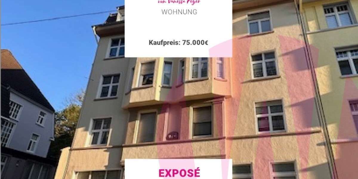 Etagenwohnung Wuppertal - 3 Zimmer, 64 m&sup2;, 75.000&euro; | Angebot:25799835