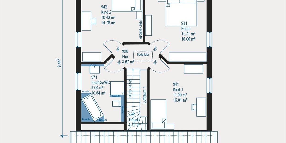 Familienleben trifft Flexibilität - Ihr individuelles Einfamilienhaus in Wuppertal - Einfamilienhaus Remscheid Reinshagen | Angebot:27493121