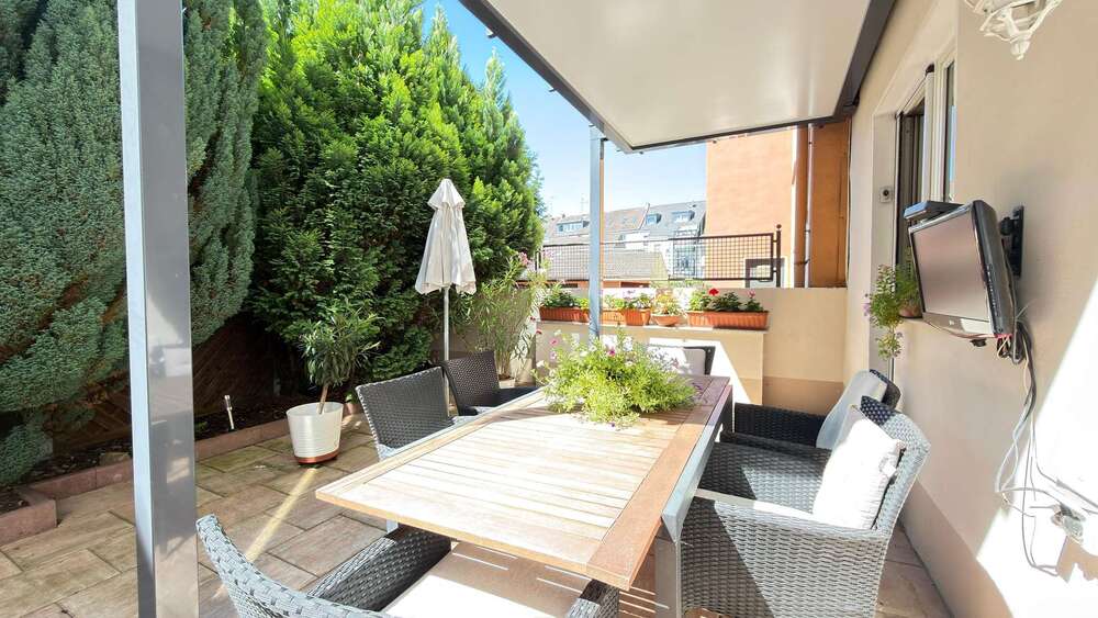Modernes Wohnen in Essen-Frohnhausen – kernsanierte 3,5-Zimmer-Wohnung mit Terrasse & Garten - Erdgeschoßwohnung Essen Stadtbezirk III | Angebot:27519092