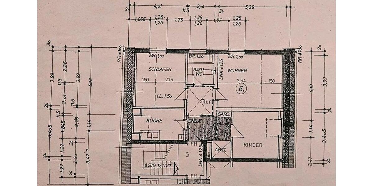 Dachgeschoßwohnung Oberhausen Alstaden - 3.5 Zimmer, 68 m&sup2;, 149.500&euro; | Angebot:25810230